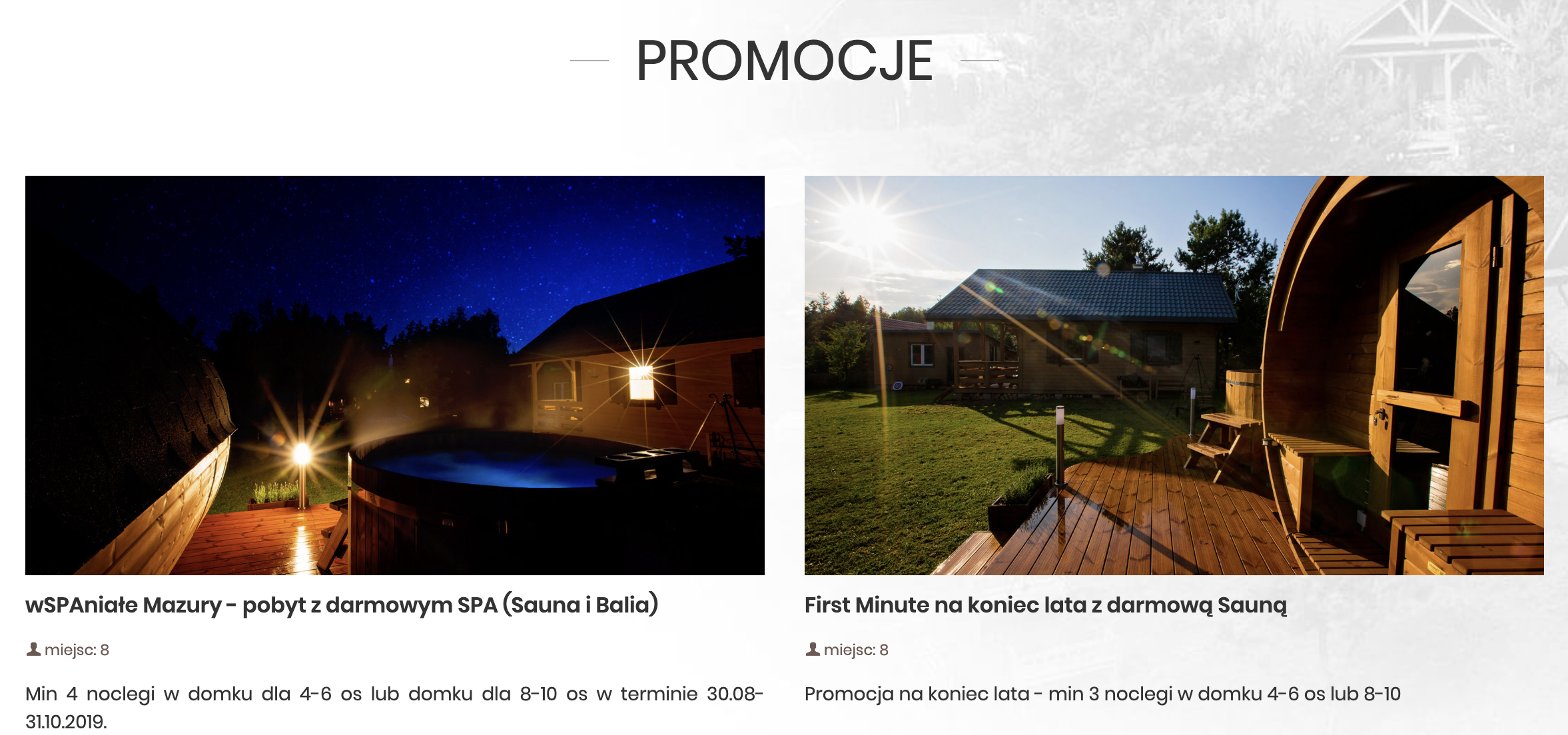 Promocje hotelowe poza sezonem