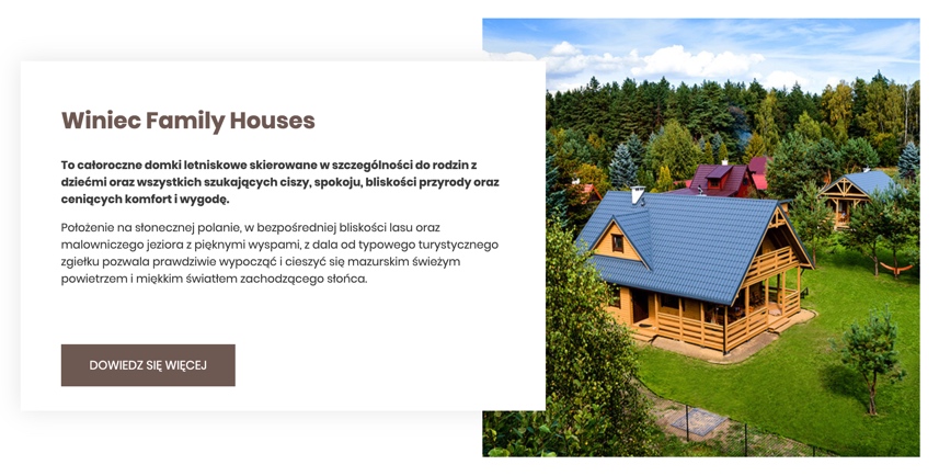 Domki Winiec | Winiec Family Houses | IdoSell Booking