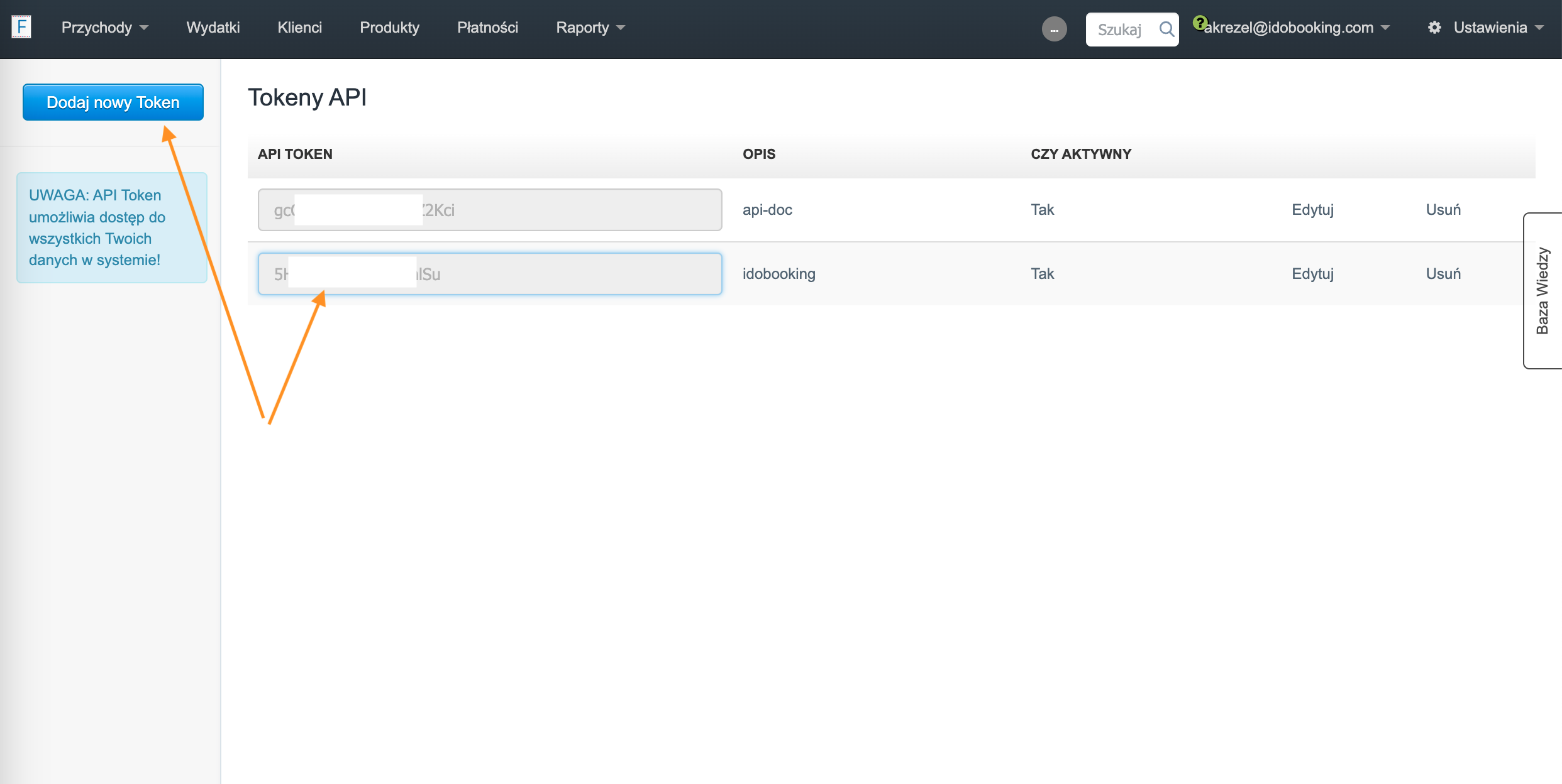 Integracja z Fakturownia.pl